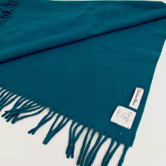 Authentic Christian Dior blanket scarf wool [Used] - Picture 4 of 8